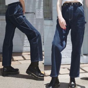 Brandy Melville Talia Stitch Jeans